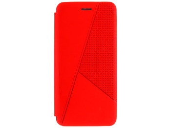 Чохол-книжка шкіра Twist для Xiaomi Redmi Note 10 Колір 7, Червоний