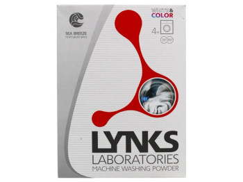 Порошок Lynks Laboratories Морський бриз Color для прання кольорової білизни, 400 г, 4 прання