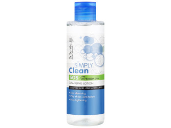 Лосьйон для обличчя Dr.Sante Simply Clean SOS, з саліциловою кислотою, цинком та магнієм, 200мл