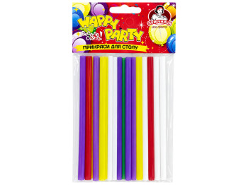 Трубочки для мартини Помічниця Happy Party, 25 шт