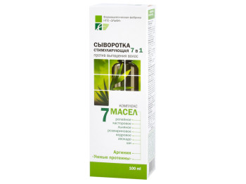 Сироватка для волосся "Elfa Pharm" 7 масел Стимулююча 100мл