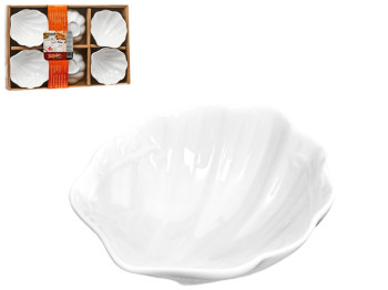 Соусницы фарфор, 25,5x17x3,5см (цена за набор 6шт)