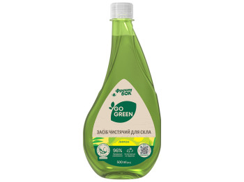 Средство чистящее для стекла Фрекен Бок, Лимон Go Green, 500мл, запаска