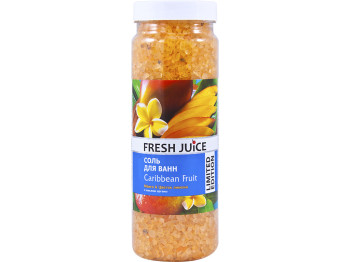 Сіль для ванн Fresh Juice "Caribbean Fruit" Карибський фрукт 700г