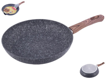 Сковорода алюминиевая с антипригарным покрытием PTFE Kamille 26см