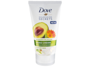 Крем для рук Dove Nourishing Secrets з олією авокадо і екстрактом календули 75мл