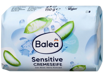 Мило Balea Sensitive з екстрактом алое вера, 150г