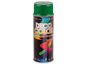 Краска аэрозольная Deco Color Decoration, зелёный, 400мл
