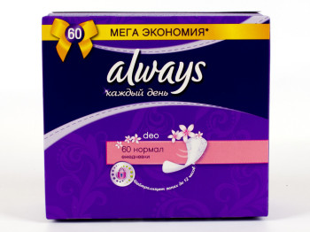Прокладки ежедневные Always "Everyday Normal Deo" 60шт