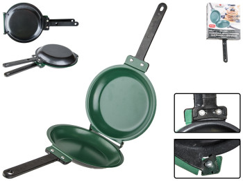 Сковорода двухсторонняя Stenson Pancake для блинов и панкейков, антипригарная D19см