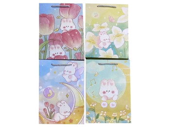 Пакет подарочный бумажный Bunny L, 31x42x11см