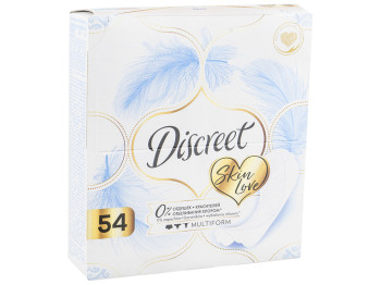 Ежедневные гигиенические прокладки Discreet Skin Love, ароматизированные, 54шт