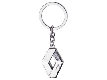 Брелок металевий дешевий 1шт RENAULT (CN)