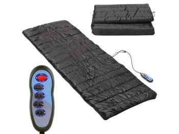 Массажный матрас Massage Mat, с подогревом, 9 моторов, пульт, 170×58 см