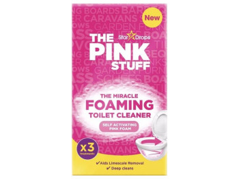 Порошок для чистки унитаза The Pink Stuff, 300г, 3×100г, аромат фруктовый, 3 саше