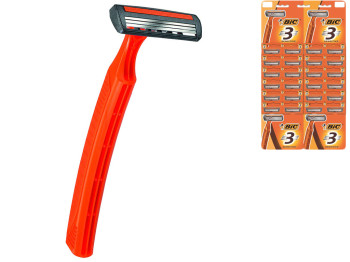 Станок одноразовый для бритья Bic Sensitive 3 лезвия (цена за 1шт)