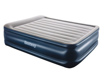 Велюр кровать со встроенным электронасосом 220В. Bestway 67614