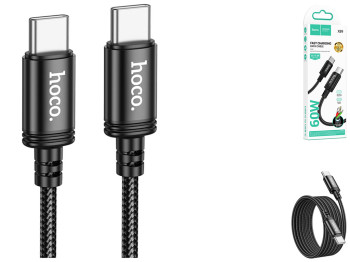 Кабель USB Hoco X89 Type-C to Type-C 60W 2m Цвет Черный