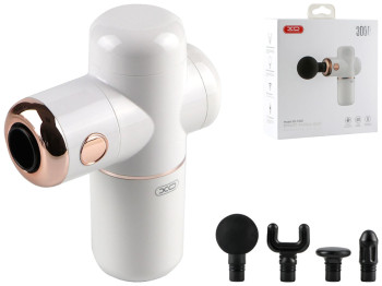 Массажер ударний XO FG01, Колір Білий