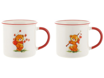 Чашка Love Teddy, 350мл, 2 дизайни