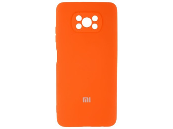 Чехол Full Case with frame для Xiaomi Poco X3 Цвет 13, Orange