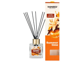 Ароматизатор Winso summer time vanilla caramel, палочки, 100 мл.