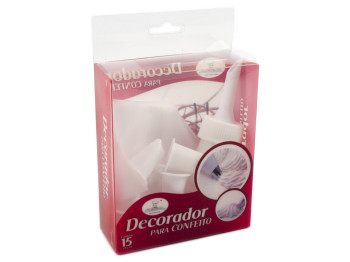 Кондитерский мешок ПВХ с насадками 9пр/наб  88408