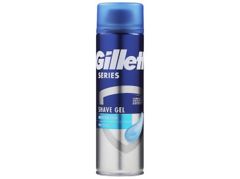 Гель для гоління GILLETTE SERIES Moisturizing (Зволожуючий) з маслом какао 200мл