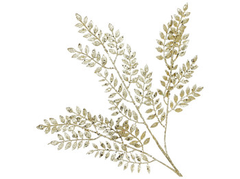 Декоративна гілка 79см, колір - золото