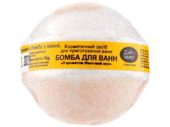Бомба для ванны Dolce Vero, с ароматом Манговый мусс, 75г