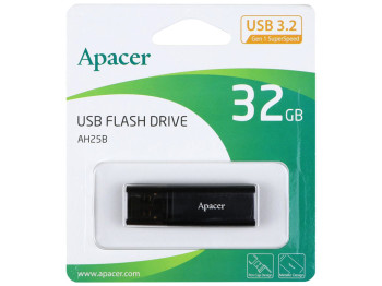 USB флеш-накопитель 3.2 Apacer AH25B 32Gb, Black