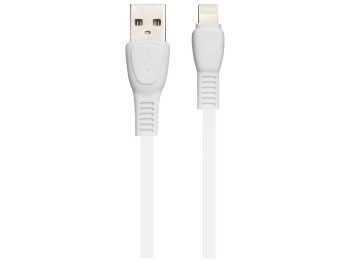 Кабель USB Hoco X40 Noah Lightning Колір Бiлий