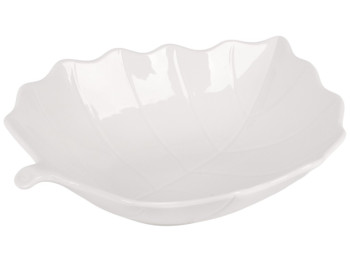 Блюдо Лист, фарфор, 20,5см