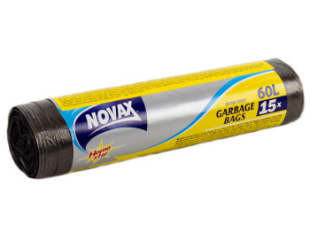 Мусорные пакеты 60л Novax Home Star 15шт
