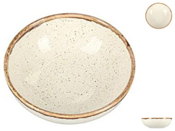 Соусник Porland Beige, фарфор, 95мл, 10см, цвет бежевый