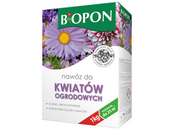 Удобрение гранулированное для садовых цветов Biopon, 1кг