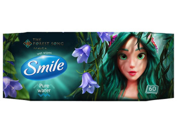 Серветки вологі дитячі Smile Mavka, з вітамінами та пантенолом, 60шт