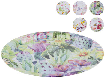 Поднос металлический круглый 41х41х2,5см