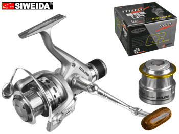 Котушка Siweida "Reel С3,0S match" 7+1bb металева шпуля з металевою match шпулею
