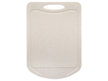 Доска разделочная из пшеничной шелухи Эко 36x25x0,7см