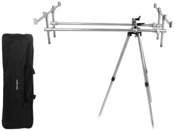 Родпод на 4 спінінга телескопічний 132х78х86см