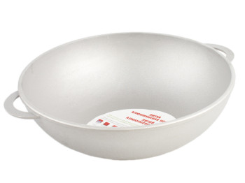 Сковорода алюмінієва WOK литі ручки, без кришки 30см 3003
