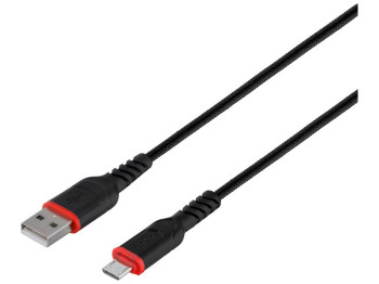 Кабель USB Hoco X59 Victory Micro 2.4A Колір Чорний