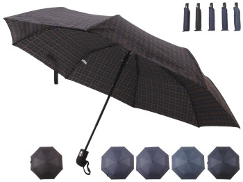 Зонт полуавтоматический в чехле d110см 8сп