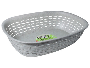 Корзинка Ротанг ECO WOOD, 30,5х21,5х7,5см (колір полин) W168081