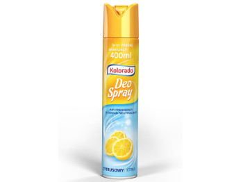 Освежитель воздуха в аэрозоле Kolorado Deo-spray "лимонный" 400мл