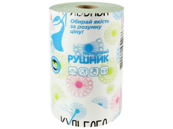 Рушник паперовий Кульбаба, макулатурний