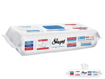 Вологі серветки для швабри Sleepy Easy Clean Bleach Mop з клапаном, 50шт