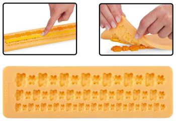 Форма силиконовая DELICIA DECO бордюр с цветами 52389