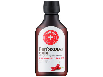 Масло для волос The Doctor, репейное с красным перцем, 100мл